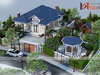 Biệt thự đẹp phá cách tối ưu công năng