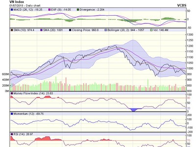 Biểu đồ kỹ thuật VN-Index. Nguồn: VCBS.