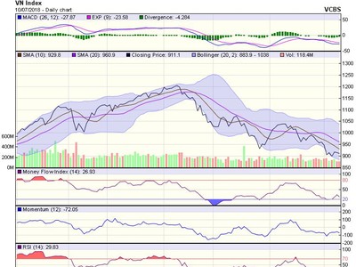 Biểu đồ kỹ thuật VN-Index. Nguồn: VCBS.