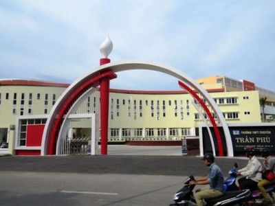 Trường THPT chuyên Trần Phú, Hải Phòng. Ảnh: Giang Chinh