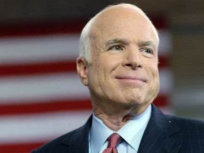 John McCain trong chiến dịch tranh cử năm 2008. Ảnh: NPR.