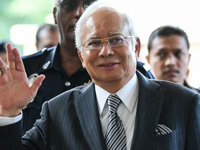 Cựu thủ tướng Malaysia Najib Razak. Ảnh: AFP.