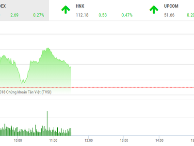 Phiên sáng 13/9: Thiếu động lực, VN-Index chưa thể lấy lại ngưỡng 990 điểm