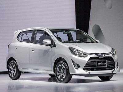 Toyota Wigo ra mắt tại Hà Nội sáng 25/9. Ảnh: Lương Dũng.