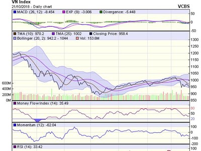 Biểu đồ kỹ thuật VN-Index. Nguồn: VCBS.