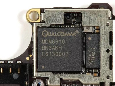 Chip mạng của Qualcomm được sử dụng trong một mẫu iPhone. 