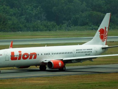 Một máy bay chở khách của hãng Lion Air, Indonesia. Ảnh: Internet.