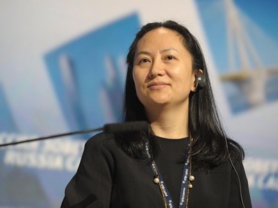 Meng Wanzhou – Phó chủ tịch kiêm Giám đốc tài chính Huawei. Ảnh: Bloomberg