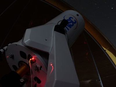 Kính thiên văn quang học đường kính 0,5 m được đánh giá là hiện đại. Đài thiên văn Stará Lesná, Viện thiên văn, Viện Hàn lâm Khoa học Slovakia cũng đang sử dụng kính này. Ảnh: Phạm Việt Dũng.