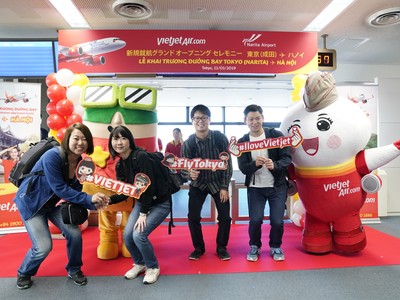 Vietjet mở đường bay thứ 3 kết nối Hà Nội và Tokyo