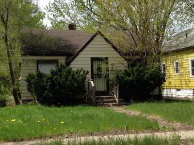 Một căn nhà giá 1 USD tại Gary, Indiana. Ảnh: Gary
