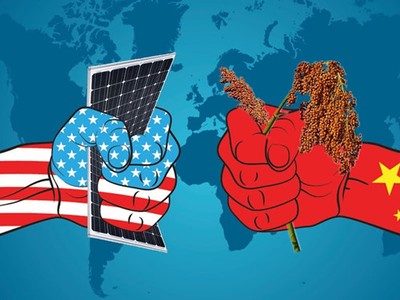 Chiến tranh thương mại Mỹ - Trung tiếp tục là nỗi lo lớn nhất với giới lãnh đạo doanh nghiệp trong năm 2019. Ảnh: EBM