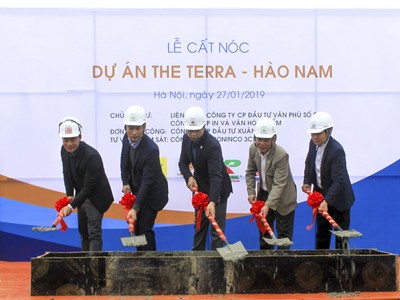 The Terra – Hào Nam – dự án tọa lạc tại vị trí đắc địa ngay trung tâm quận Đống Đa (Hà Nội) đã chính thức được cất nóc.