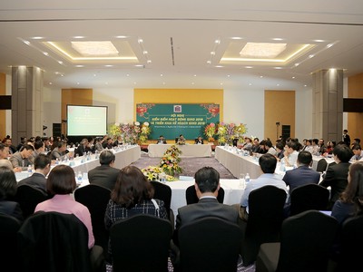 Ngày 25/1 vừa qua, tại khách sạn DIC Star Vĩnh Phúc (TP.Vĩnh Yên, tỉnh Vĩnh Phúc), tập đoàn DIC đã tổ chức hội nghị kiểm điểm hoạt động SXKD 2018 và triển khai kế hoạch SXKD 2019.