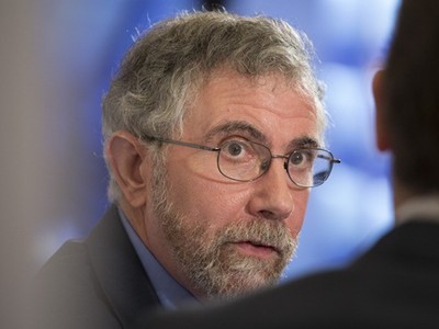 Nhà kinh tế học từng giành giải Nobel - Paul Krugman. Ảnh: Bloomberg.