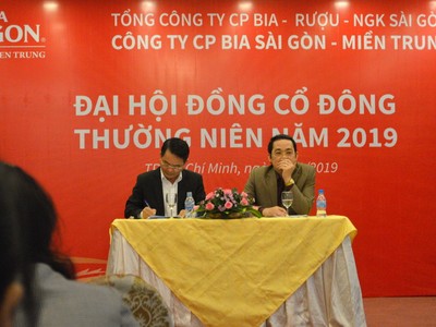 Đại hội đồng cổ đông Bia Sài Gòn Miền Trung (SMB): Chia cổ tức năm 2018 bằng tiền, tỷ lệ 40%