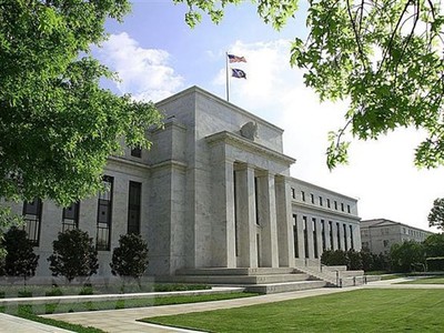 Quang cảnh Cục dự trữ liên bang Mỹ ở Washington, DC. (Ảnh: AFP/TTXVN).