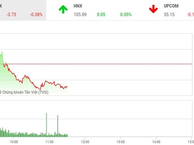 Phiên sáng 28/5: Nhóm cổ phiếu lớn mất đà, VN-Index đảo chiều giảm