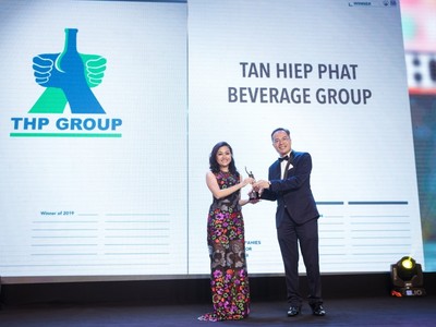 Tập đoàn Tân Hiệp Phát vinh dự nhận giải thưởng “Nơi làm việc tốt nhất Châu Á 2019".