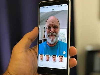 FaceApp là ứng dụng có thể "biến" trẻ thành già với một cú nhấn. Ảnh: Android Central.