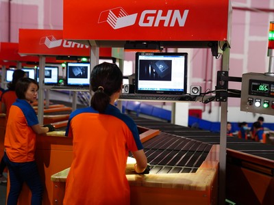 Giao Hàng Nhanh (GHN) khai trương hệ thống phân loại hàng tự động với năng suất 30.000 đơn/giờ