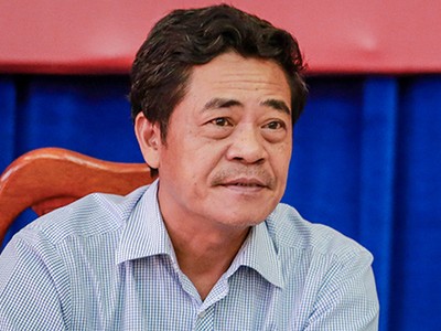 Ông Lê Thanh Quang tại kỳ họp HĐND tháng 12/2015. Ảnh: Thành Nguyễn.