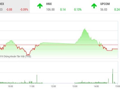 Phiên chiều 7/11: Nhóm cổ phiếu Vingroup yếu đà, VN-Index đóng cửa trong sắc đỏ