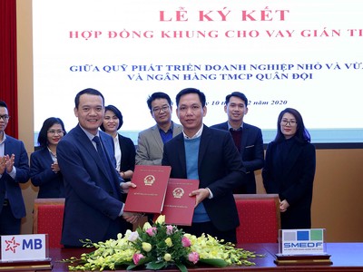 Quỹ Phát triển doanh nghiệp nhỏ và vừa (SMEDF) triển khai gói hợp tác cùng Ngân hàng MB