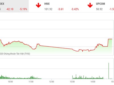 Phiên chiều 12/3: Hơn 100 mã giảm sàn, VN-Index xuống đáy 2 năm rưỡi