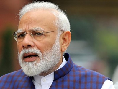 Thủ tướng Ấn Độ Narendra Modi trước phiên họp quốc hội tháng 11/2019. Ảnh: Reuters.