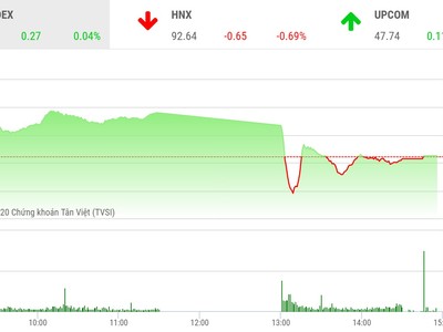 Phiên chiều 31/3: Nhà đầu tư nhanh chóng lấy lại bình tĩnh