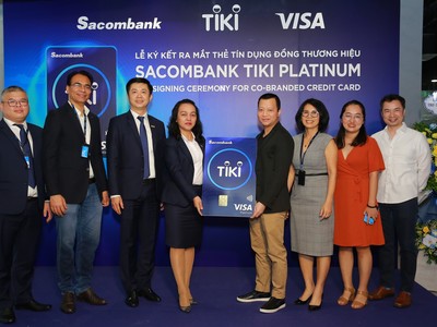 Hoàn tiền 15% khi mua sắm với thẻ tín dụng Sacombank Tiki Platinum