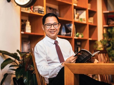 TS. Lý Quí Trung - Đồng sáng lập thương hiệu Phở 24 - Ảnh do nhân vật cung cấp.