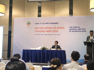 ĐHĐCĐ Transimex (TMS): Chưa thể công bố lý do mức tăng đột biến lợi nhuận dự kiến 2020