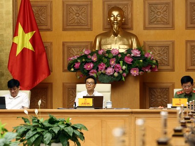 Phó Thủ tướng Vũ Đức Đam: Dịch bệnh ở thành phố Đà Nẵng thời gian qua là lời cảnh báo rất nghiêm khắc. Ảnh: VGP/Đình Nam.