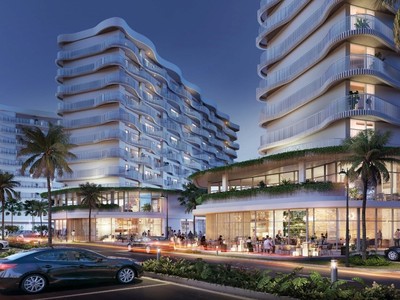 Phối cảnh tuyệt mỹ của Căn hộ resort biển.