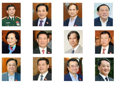 Thủ tướng trình Quốc hội phê chuẩn 12 Bộ trưởng mới