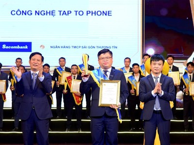 Sacombank đạt giải thưởng Sao Khuê năm 2022
