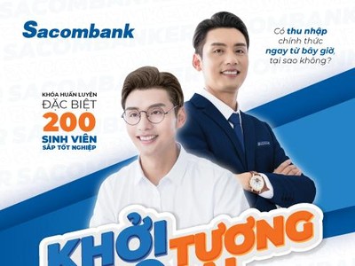  Sacombank tuyển dụng 200 nhân sự tiềm năng
