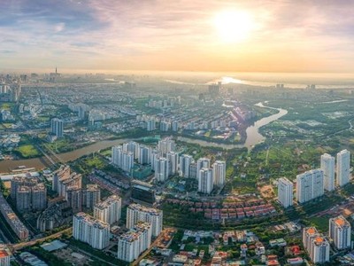 Một góc khu Nam TP.HCM. Ảnh: Danh Phạm