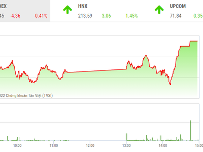 Giao dịch chứng khoán phiên chiều 13/12: Nhận trợ lực, thị trường nhảy vọt