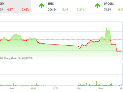 Giao dịch chứng khoán phiên chiều 29/12: Dòng tiền mất hút, thị trường giao dịch trầm lắng