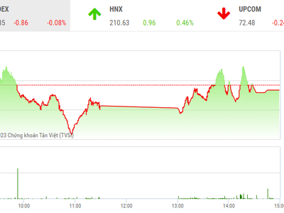 Giao dịch chứng khoán phiên chiều 10/1: Nhóm xây dựng, đầu tư công bất ngờ nổi sóng