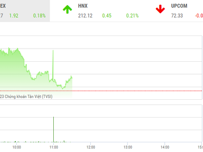 Giao dịch chứng khoán phiên sáng 12/1: Nghỉ Tết sớm