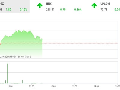 Giao dịch chứng khoán phiên sáng 19/1: Nhà đầu tư thận trọng, đà tăng của thị trường chậm lại