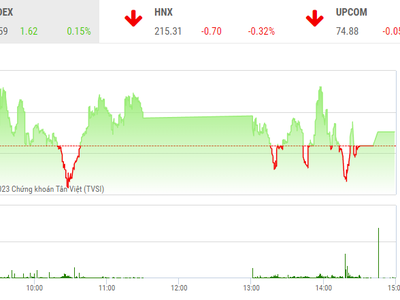 Giao dịch chứng khoán phiên chiều 2/2: Nhà đầu tư thận trọng, thị trường "xanh vỏ đỏ lòng"