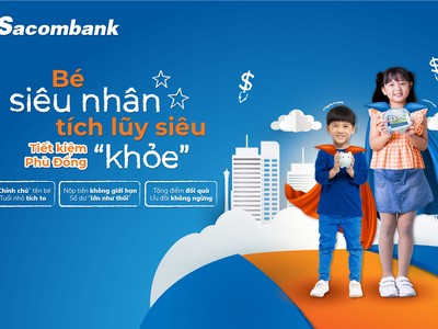 Cùng bé tích điểm đổi quà với Tiết kiệm Phù Đổng