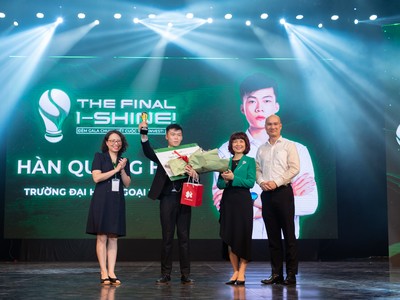 Thí sinh Hàn Quang Hiếu xuất sắc giành giải Quán quân.