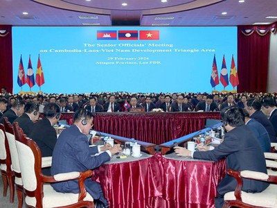 Toàn cảnh Hội nghị SOM Khu vực Tam giác phát triển CLV