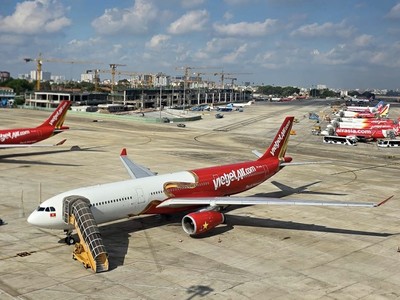 Trong quý I/2024, Vietjet mở mới 15 đường bay, nâng tổng số đường bay của hãng lên 140 (ảnh: Quang Nguyễn).